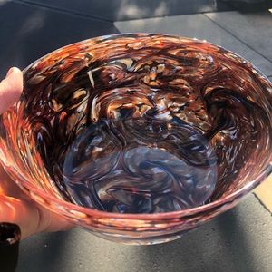 Beautiful Art Glass Bowl